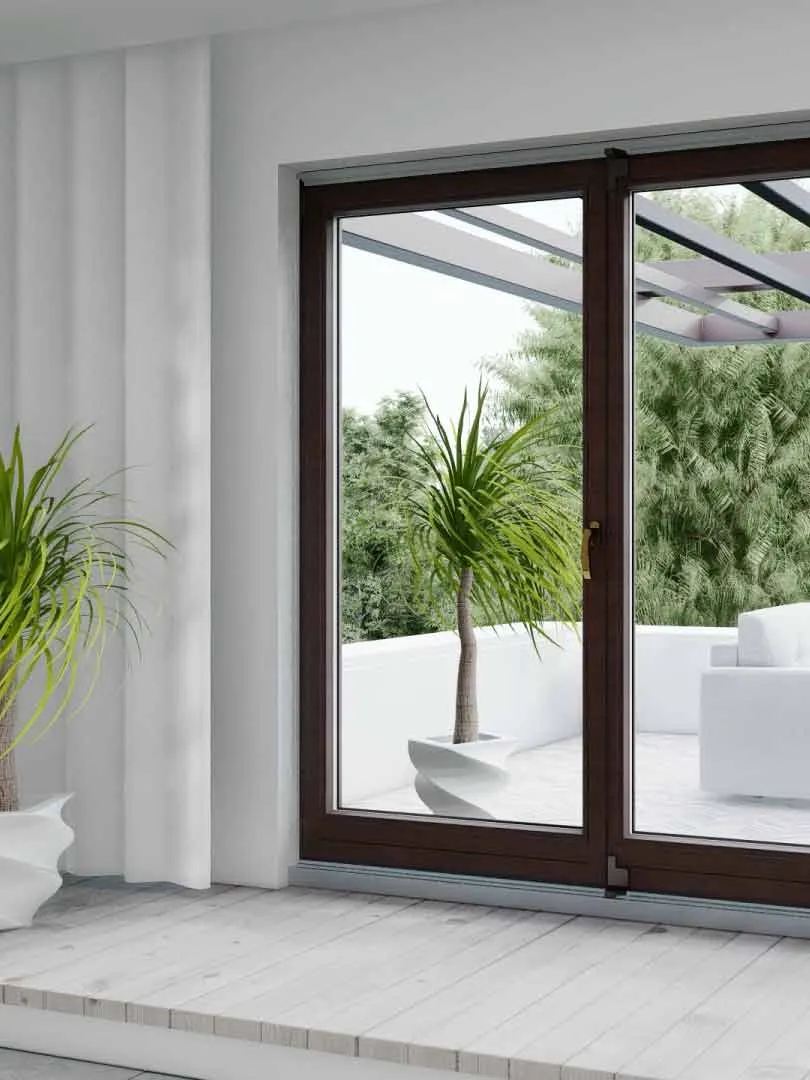 Drutex SOFTLINE 68 Accordéon — Baie pliante en bois