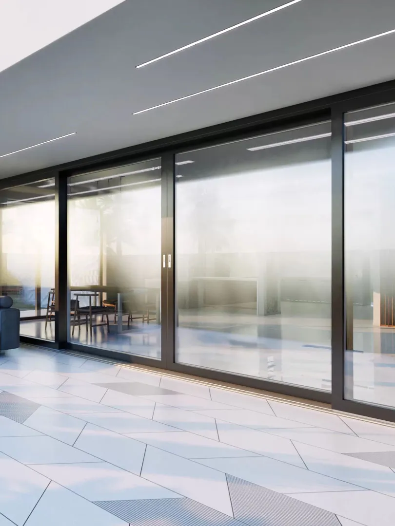 Drutex IGLO-HS Alucover — Baie PVC avec capotage aluminium