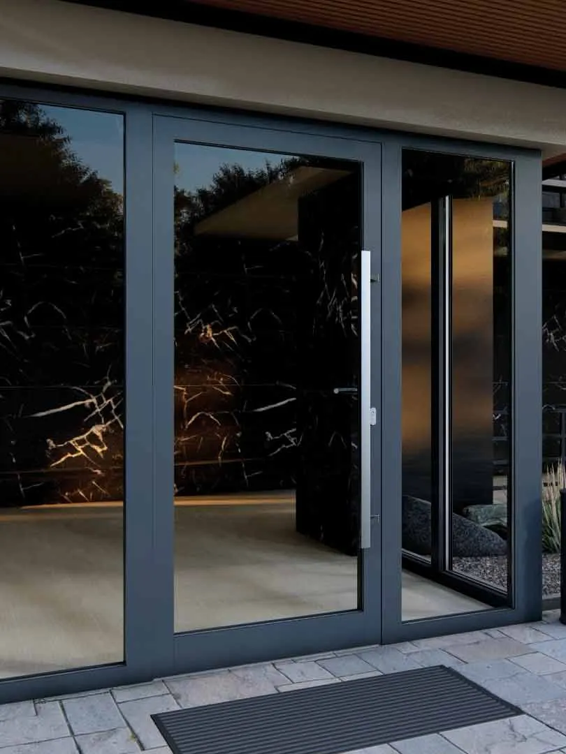Drutex MB-70HI — Porte aluminium à isolation renforcée