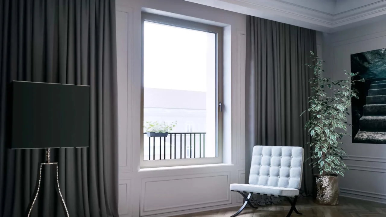 Drutex IDEAL NEO AD — Fenêtre PVC à profils fins