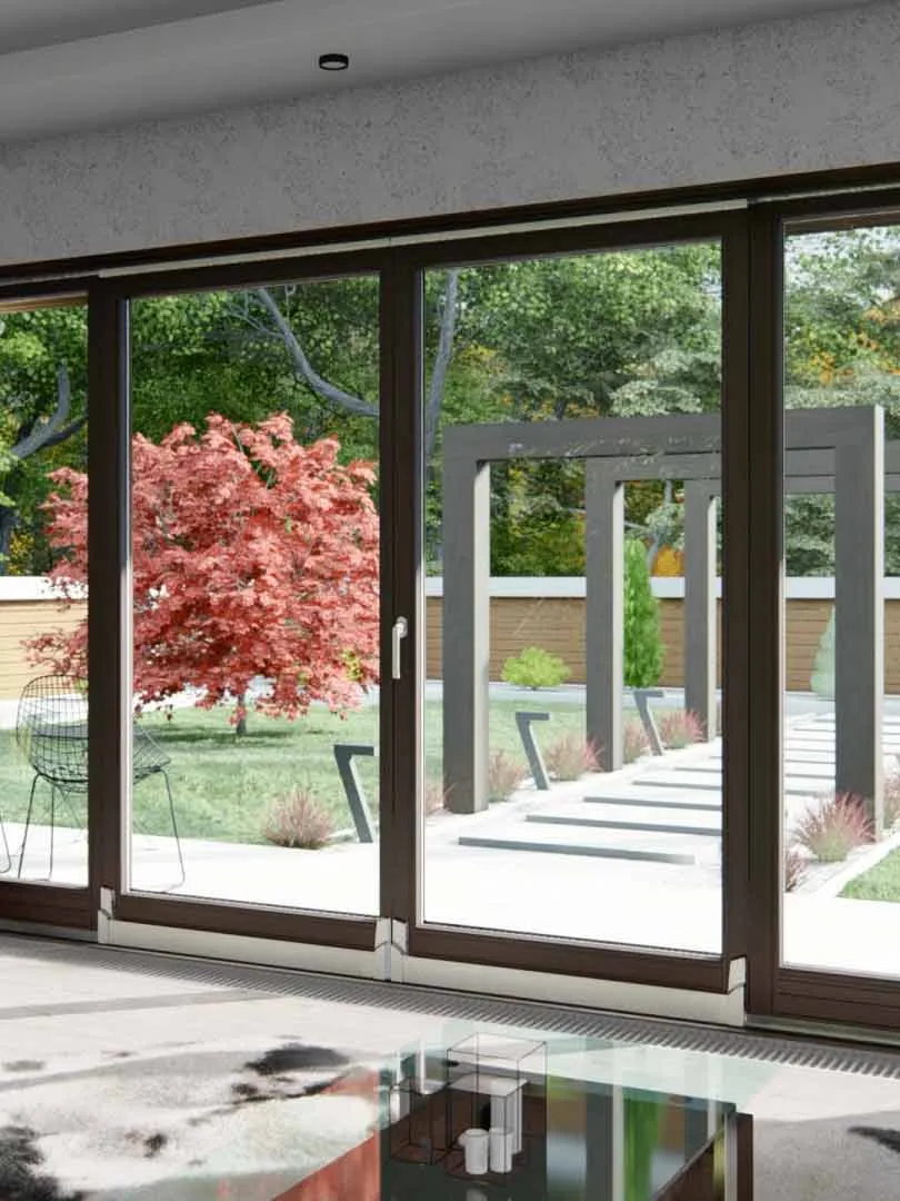Drutex SOFTLINE PSK — Baie oscillo-coulissante en bois