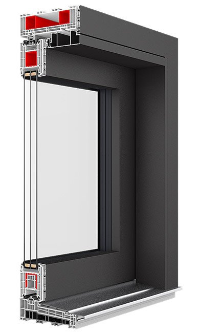 Détail technique Drutex IGLO-HS Alucover