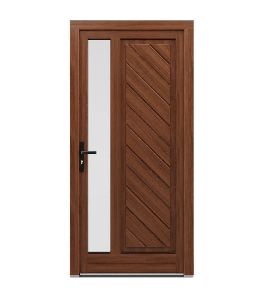 Traverses dans les portes en bois