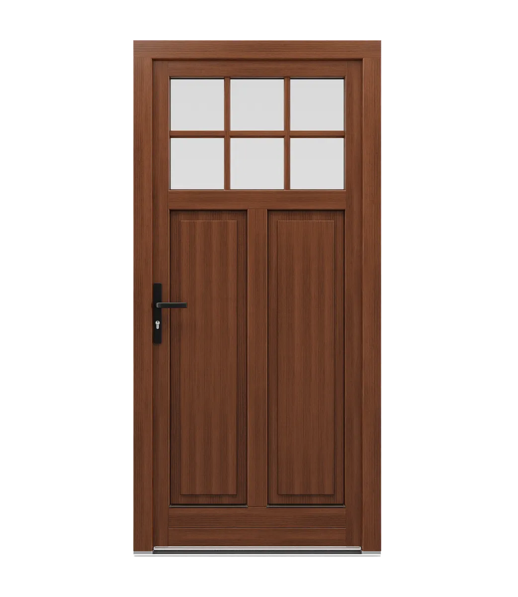 Traverses dans les portes en bois