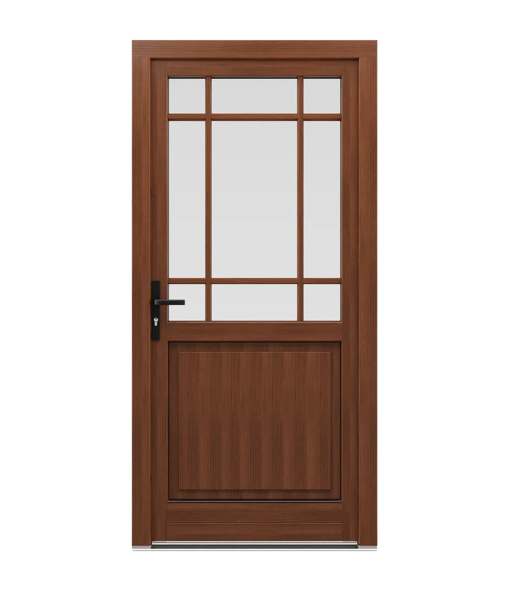 Traverses dans les portes en bois