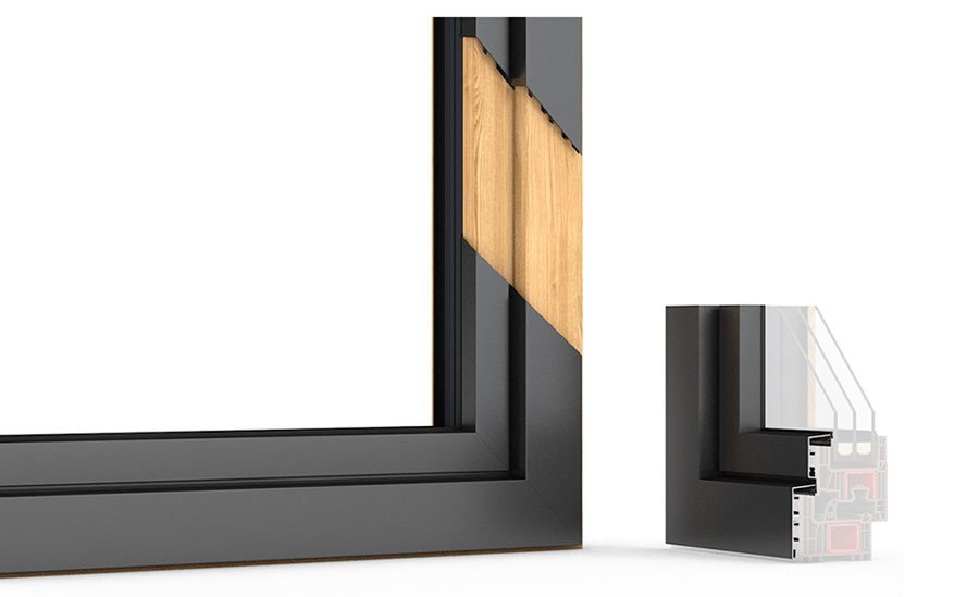 Détail technique Drutex IGLO Energy Alucover