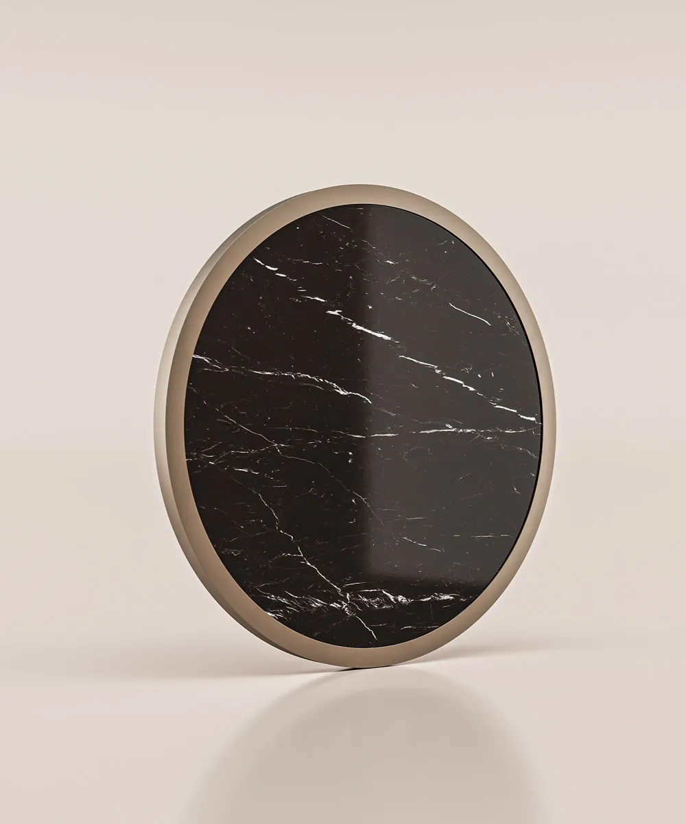 Cercle plein (Anodic Bronze et Maraqina)