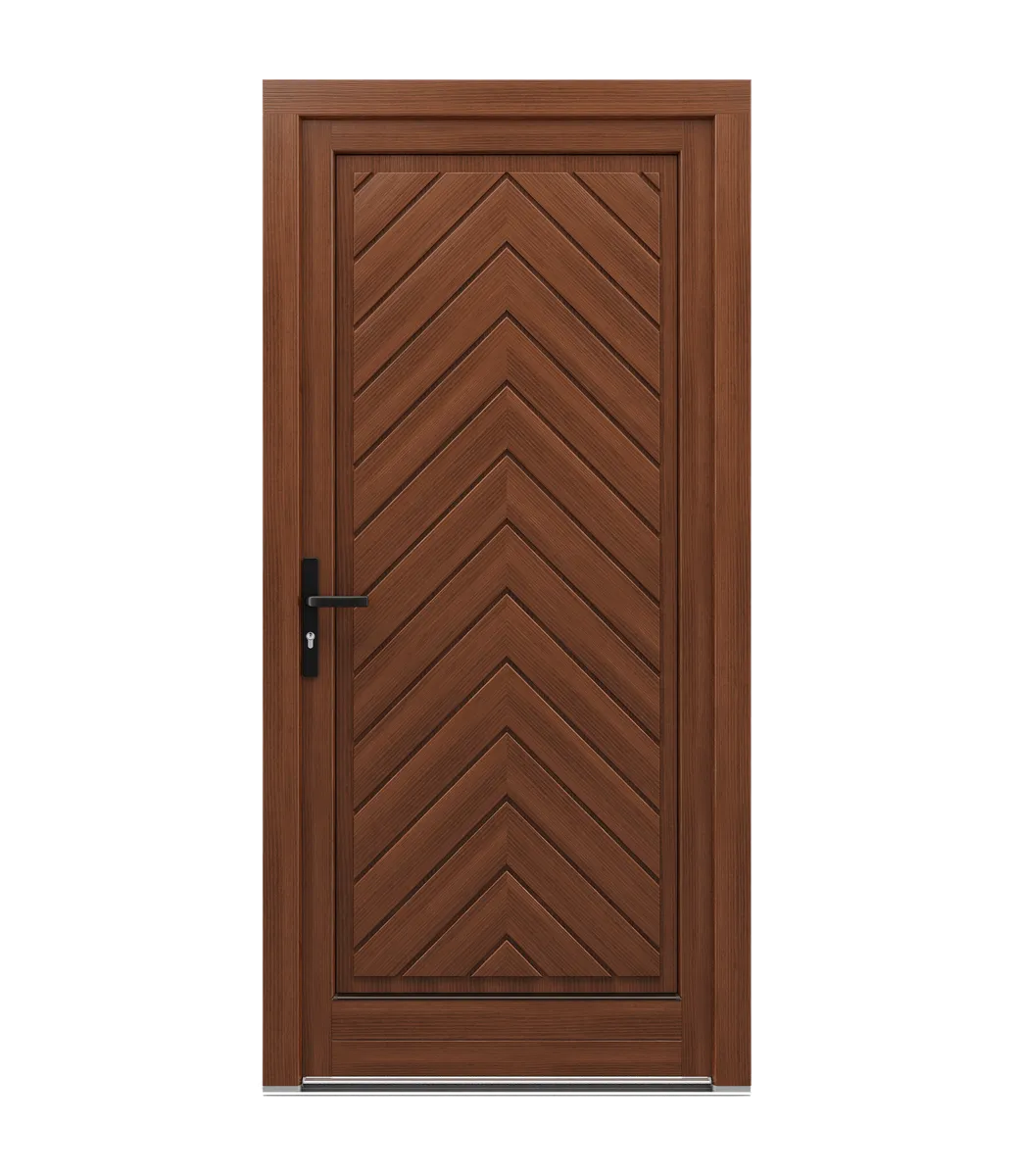 Traverses dans les portes en bois
