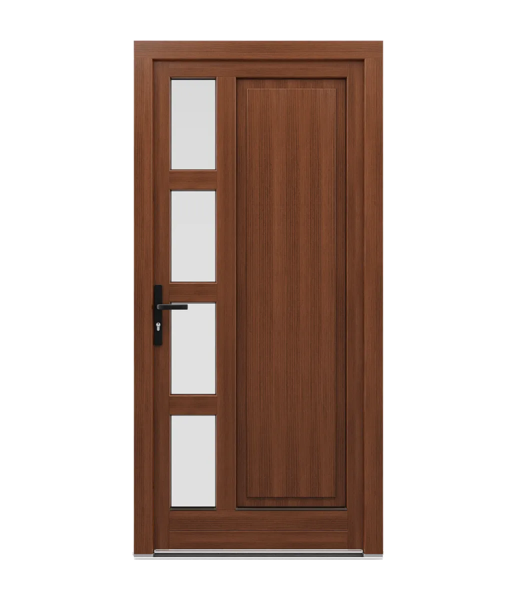 Traverses dans les portes en bois
