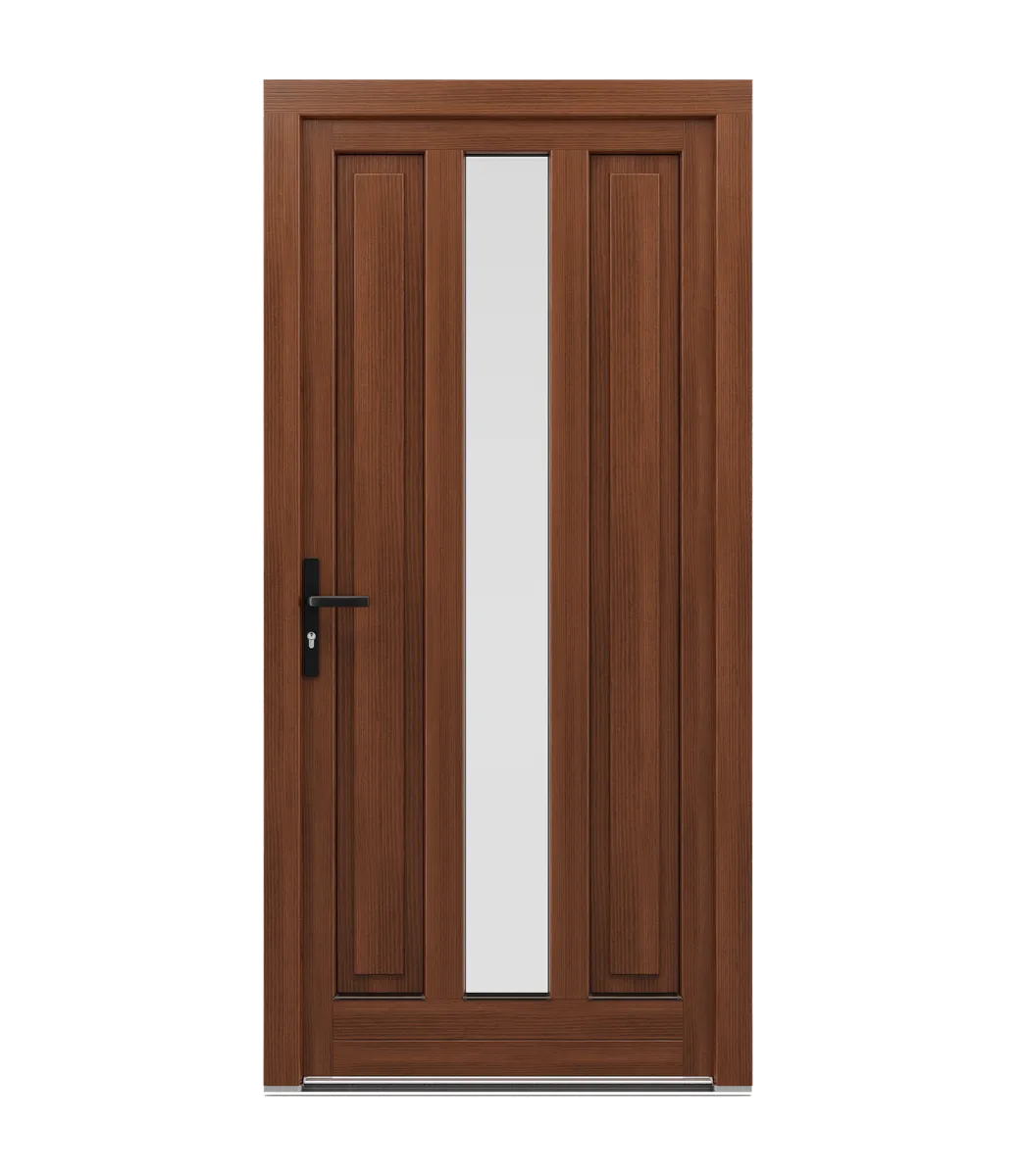 Traverses dans les portes en bois