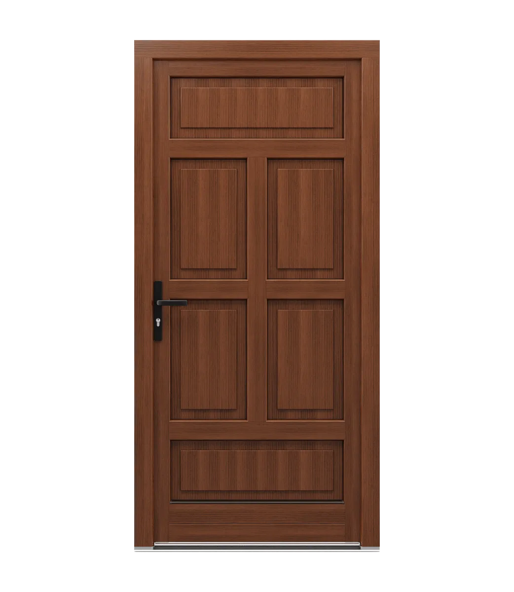 Traverses dans les portes en bois